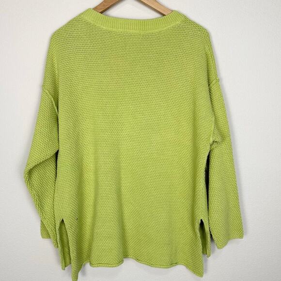 Free People FP Beach Hailee Sweater Oversized Cotton XS - Picture 3 of 8